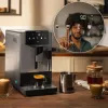 Cecotec Cremmaet Steam Pusiau automatinis espreso aparatas, 20 bar, 1100 W, 1,5 l, juodas/sidabrinis