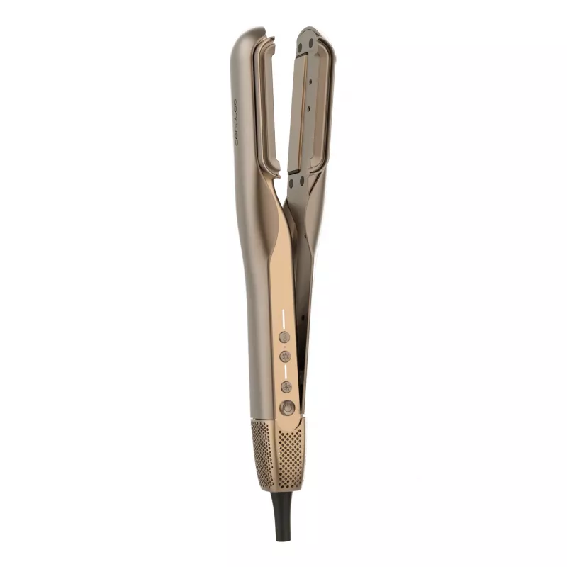 Cecotec AirLisse 2in1 ForceDry Duo plaukų tiesintuvas ir džiovintuvas, juodas/rožinis auksas