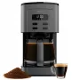 Cecotec Coffee 66 Time Lašininis kavos virimo aparatas 950W 1,5L 12 puodelių LCD laikmatis Nerūdijantis plienas