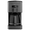 Cecotec Coffee 66 Time Lašininis kavos virimo aparatas 950W 1,5L 12 puodelių LCD laikmatis Nerūdijantis plienas