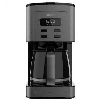 Cecotec Coffee 66 Time Lašininis kavos virimo aparatas 950W 1,5L 12 puodelių LCD laikmatis Nerūdijantis plienas