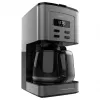 Cecotec Coffee 66 Time Lašininis kavos virimo aparatas 950W 1,5L 12 puodelių LCD laikmatis Nerūdijantis plienas