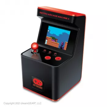 DreamGear My Arcade Retro Arcade Machine X – nešiojama mini arkadė su 300+ žaidimų