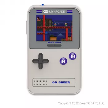 “DreamGear My Arcade Go Gamer Classic (300 žaidimų viename)” pilkai violetinė (DGUN-3910)