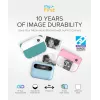 myFirst Camera Insta Wi Thermal Sticker Paper Refills - 3 Rolls (Pink, Blue, Yellow) - 9m Total