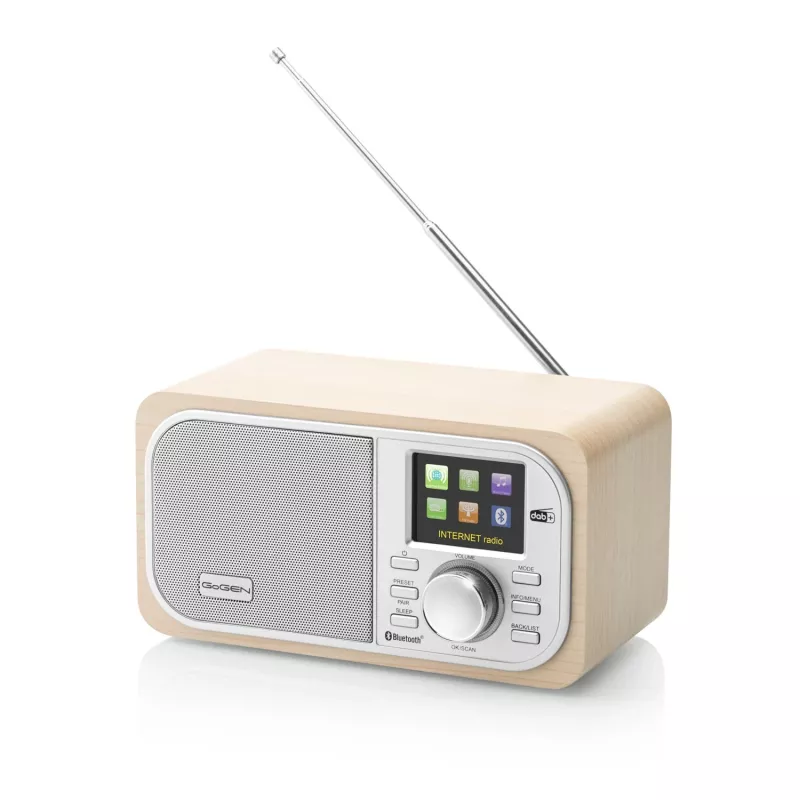 GOGEN IR237BTDAB Internet Radijas su DAB+, FM, Bluetooth, Wi-Fi ir 2,4 col. spalvotu LCD ekranu