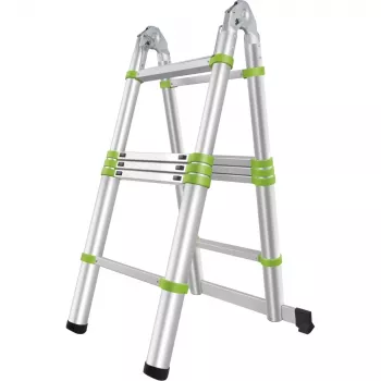 FIELDMANN FZZ 4003 teleskopinės kopėčios 3,2 m, pakopos 1,6 m