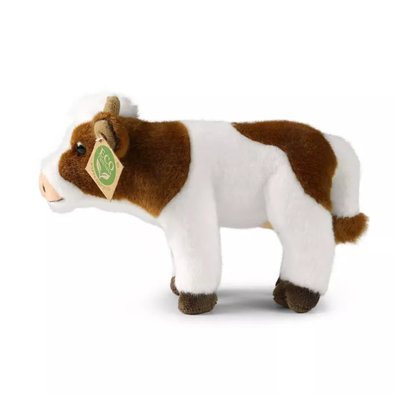 Rappa Realistic Cow Plush Toy 23 cm Eco-Friendly