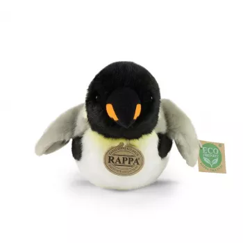 Rappa Eco-Friendly Realistic Plush Penguin Lying 28 cm