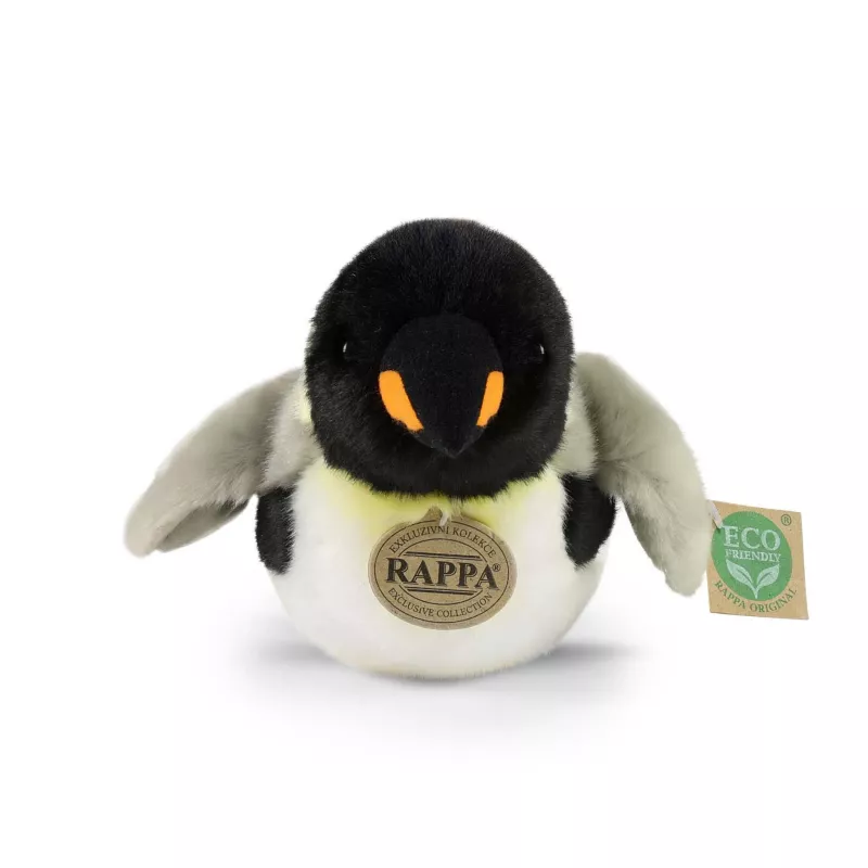 Rappa Eco-Friendly Realistic Plush Penguin Lying 28 cm