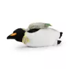 Rappa Eco-Friendly Realistic Plush Penguin Lying 28 cm