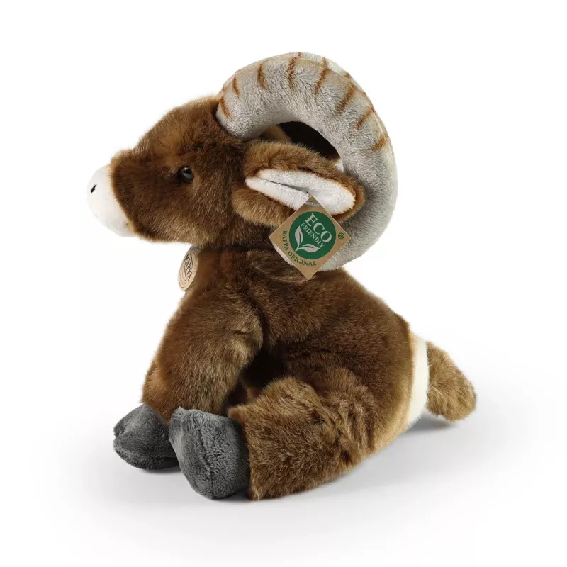 Rappa Eco-Friendly Plush Toy Bighorn Sheep Sitting 28 cm