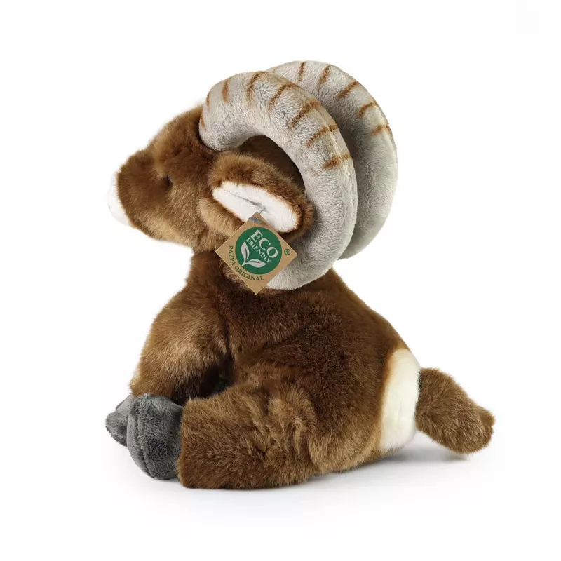 Rappa Eco-Friendly Plush Toy Bighorn Sheep Sitting 28 cm