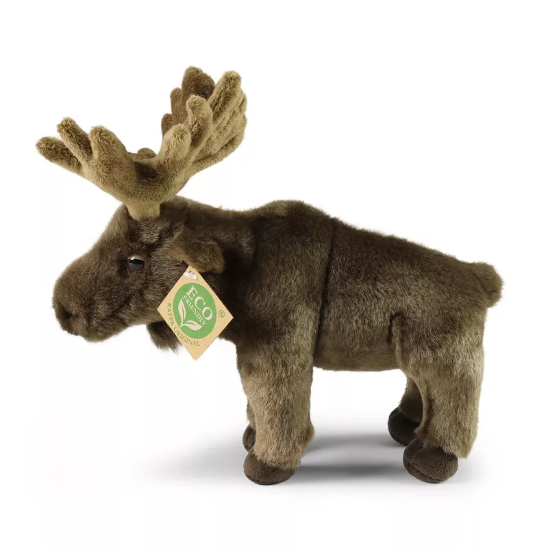 Rappa Eco-Friendly Realistic Moose Plush Toy 24 cm