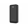 Nešiojamas įkroviklis Fixed Zen2 20, 20000 mAh, PD 20 W, LCD ekranas, juodas