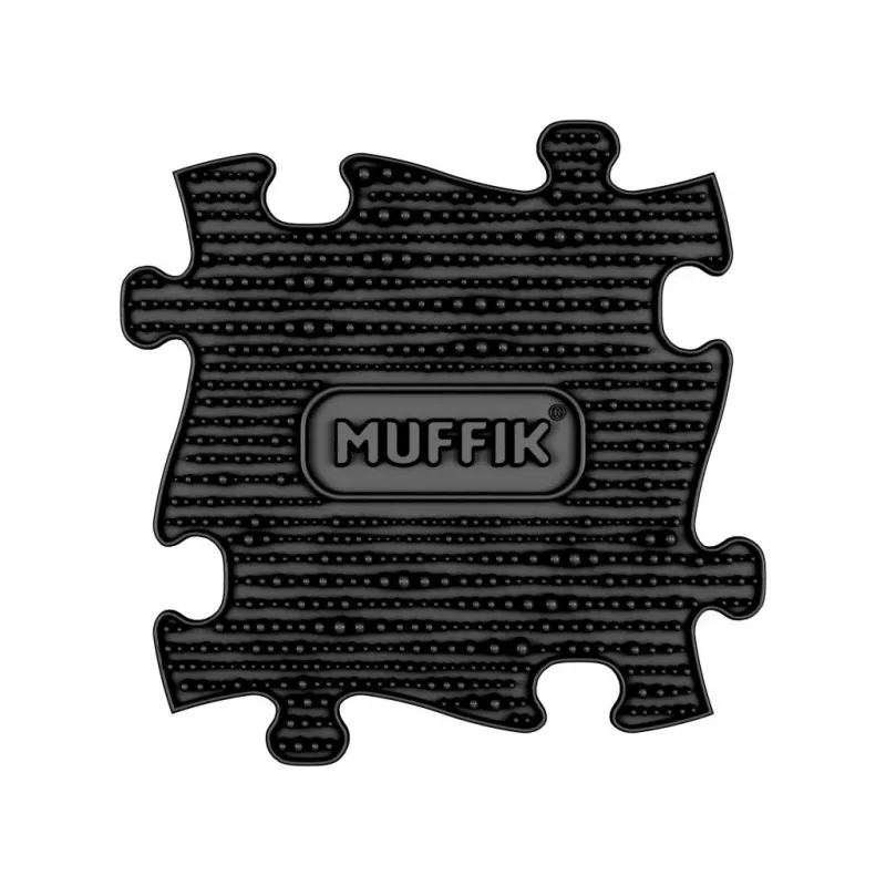 Muffik Orthopedic Sensory Mat Set 6-in-1 Baby Black & White 6 Puzzle Mats Sensory Play Muffik MFK-023-3