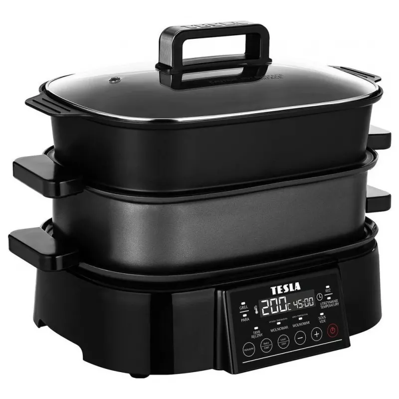 TESLA MultiCook M90 6L 1000W 15 programų slėginė viryklė