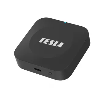 TESLA ZH44 Zigbee šliuzas (gateway) su Wi-Fi ir BLE išmaniesiems namams, juodas