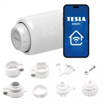 TESLA Smart Thermostatic Valve SV50 su WiFi ir mobiliąja programėle