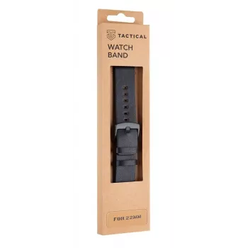 Tactical Leather Band 22mm juodas