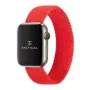 Tactical Braided String Band apyrankė Apple Watch 1/2/3/4/5/6/7/SE 42/44/45mm M dydžio raudona