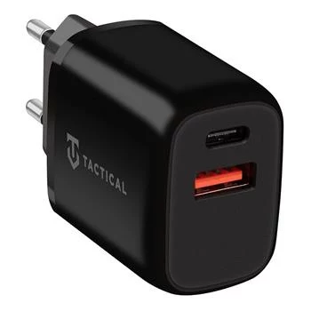Tactical Base Plug Dual Black automobilinis įkroviklis su 2 USB-A prievadais, 3,1 A, 15,5 W