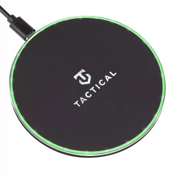 Tactical Base Plug Wireless Qi Įkrovimo Padėklas 15W Juodas