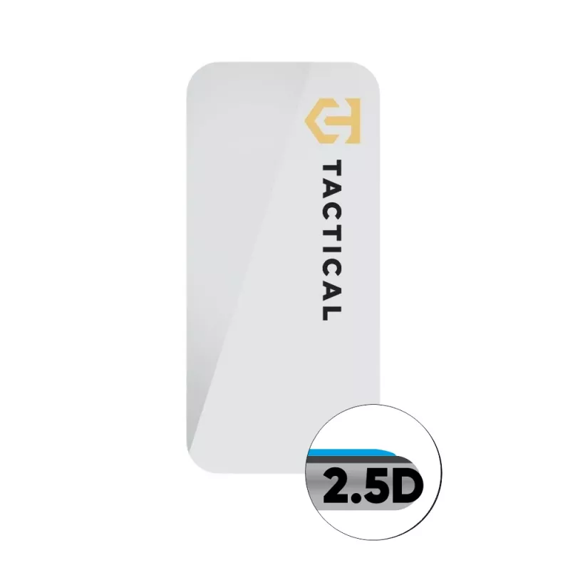 Tactical Glass Shield 2.5D, skirta iPhone 15 Pro, skaidri