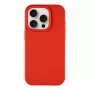 Tactical Back Cover Velvet Smoothie, skirta iPhone 15 Pro - Chilli Red