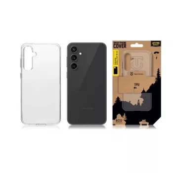 Tactical galinis dangtelis TPU, skirtas Samsung Galaxy S23 FE 5G, permatomas, su magnetiniu žiedu
