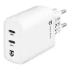 Tactical Base Plug Dual 40W White GaN Wall Charger