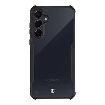 Tactical galinis dangtelis Quantum Stealth Galaxy A55 5G permatomas/juodas
