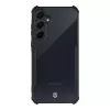 Tactical galinis dangtelis Quantum Stealth Galaxy A55 5G permatomas/juodas