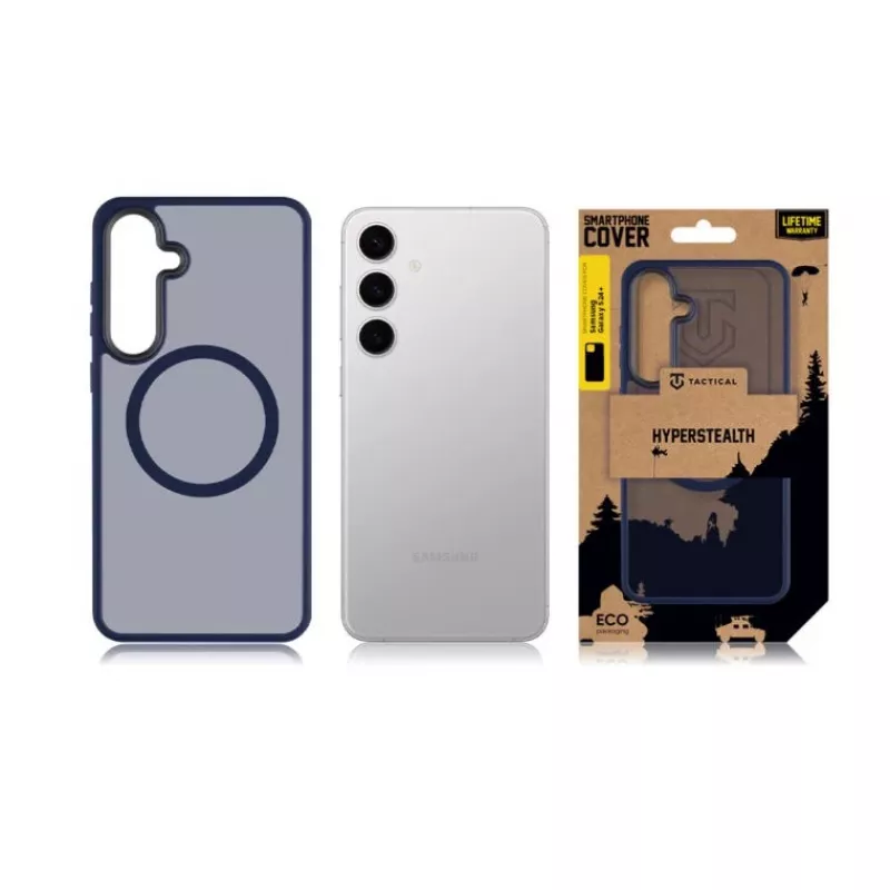 Tactical Back Cover MagForce Hyperstealth, skirta Samsung Galaxy S24+ – Deep Blue