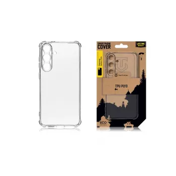 Tactical galinis dangtelis TPU Plyo, skirtas Samsung Galaxy S25+, permatomas