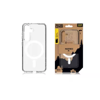 Tactical nugarėlės dangtelis MagForce Galaxy S25 permatomas