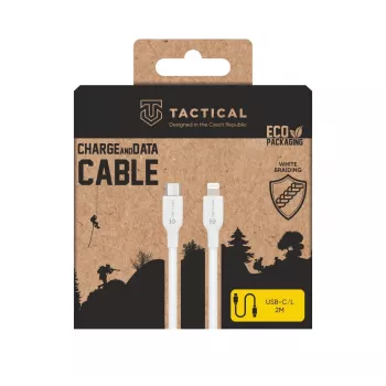 Tactical Stitch Thread Cable USB-C/Lightning White - Laidas - Skaitmeniniai/Duomenys