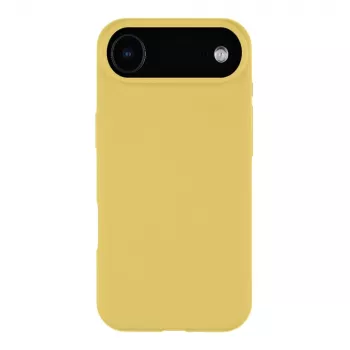 Tactical Back Cover MagForce Velvet Smoothie, skirta Apple iPhone 17 Air – Banana Yellow