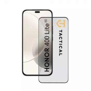 Tactical Glass Shield 5D, skirta „Honor 400 Lite“ (juoda) | Kur.lt