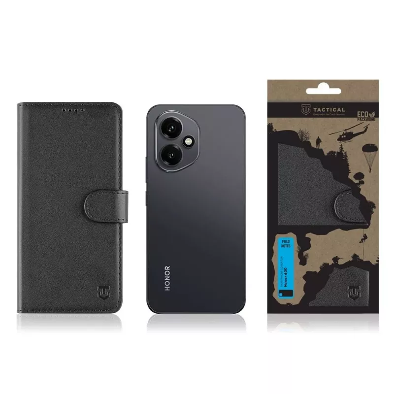 Taktinis užrašinės viršelis Field Notes Honor 400, juodas