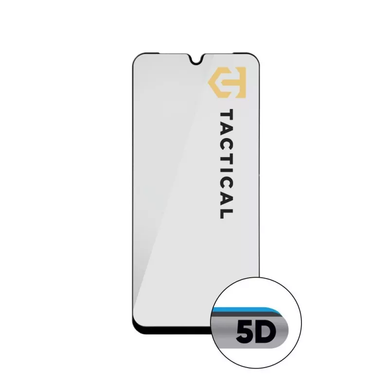 Tactical Glass Shield 5D, skirta Galaxy A17 4G/5G, juoda