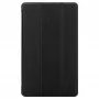 Tactical Book Cover Tri Fold Samsung Galaxy Tab A9 8,7 colio juoda