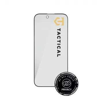 Tactical Glass Shield Privacy 5D, skirta iPhone Air (juoda)