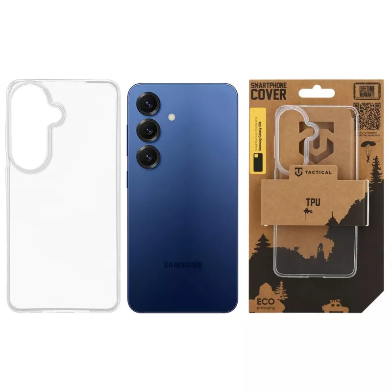 FIXED Tactical Back Cover TPU Samsung Galaxy S26 Skaidrus