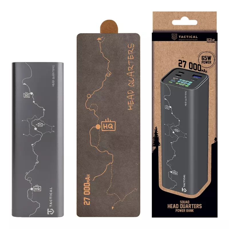 Tactical Squad Head Quarters 65W 27000mAh Power Bank