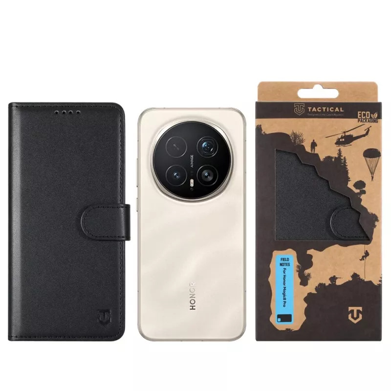 Taktinė knygų viršelio Field Notes Magic8 Pro juoda
