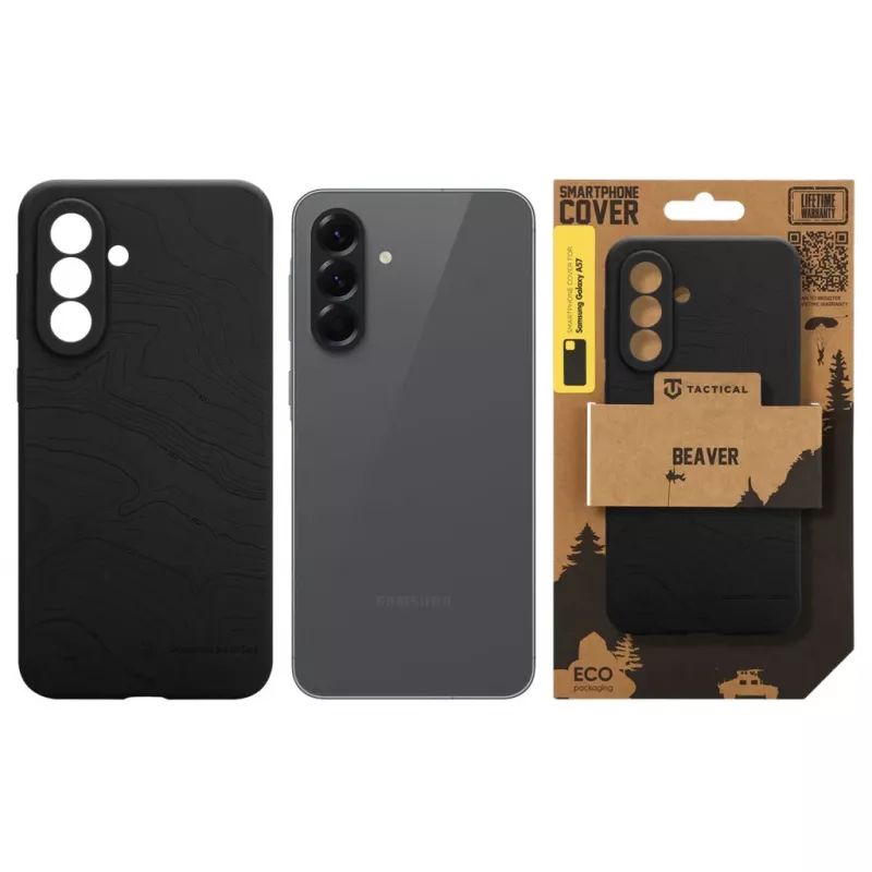 Tactical Back Cover Beaver Galaxy A57 Asphalt