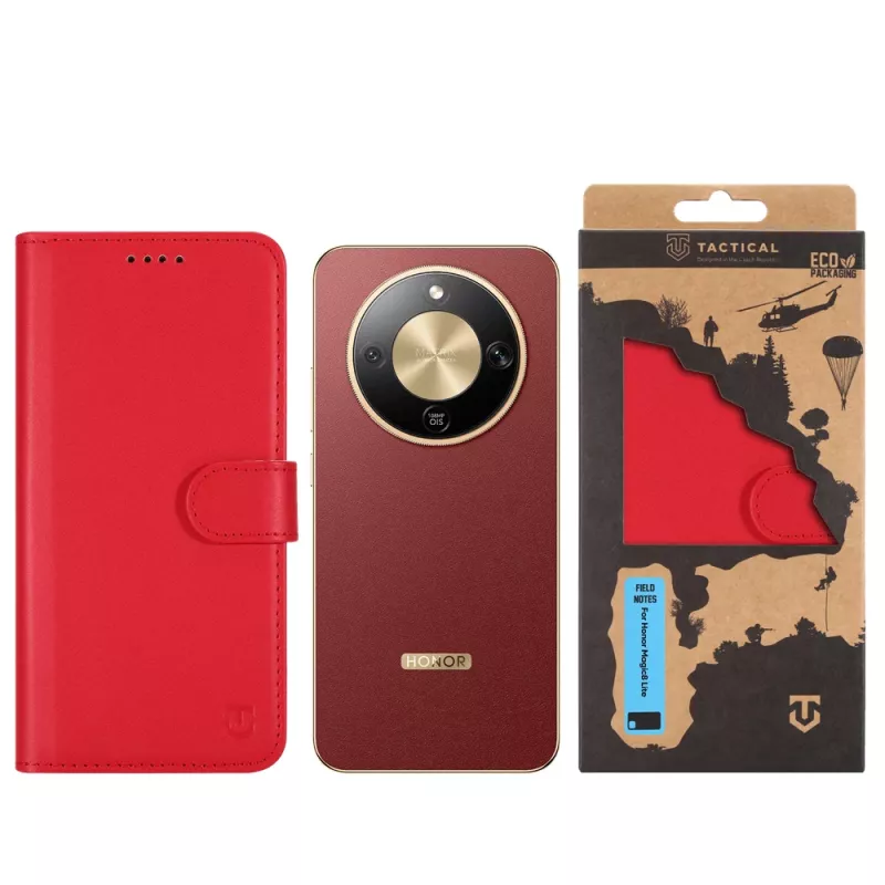 Taktinis užrašinės viršelis „Field Notes Magic8 Lite Red“