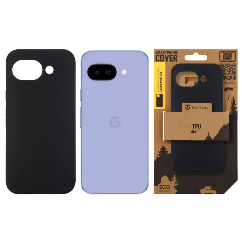Tactical Back Cover TPU Pixel 10a Black