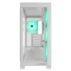 Rampage Hydra V2 Mid Tower PC Case White with 4x 120mm ARGB Fans and Tempered Glass